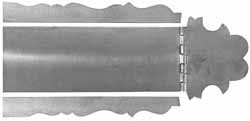 Early Virginia longrifle Patchbox Kit,
polished steel, 6-5/8" overall length,
in the style of F. Klette, Culpepper County, Virginia Early Virginia longrifle Patchbox Kit,
polished steel, 6-5/8" overall length,
in the style of F. Klette, Culpepper County, Virginia